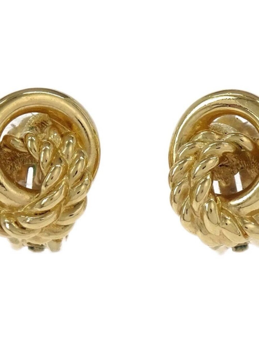 Christian Dior Clip-On Earrings Gold 188415